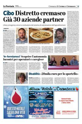 La Provincia di Cremona 19.12.2023